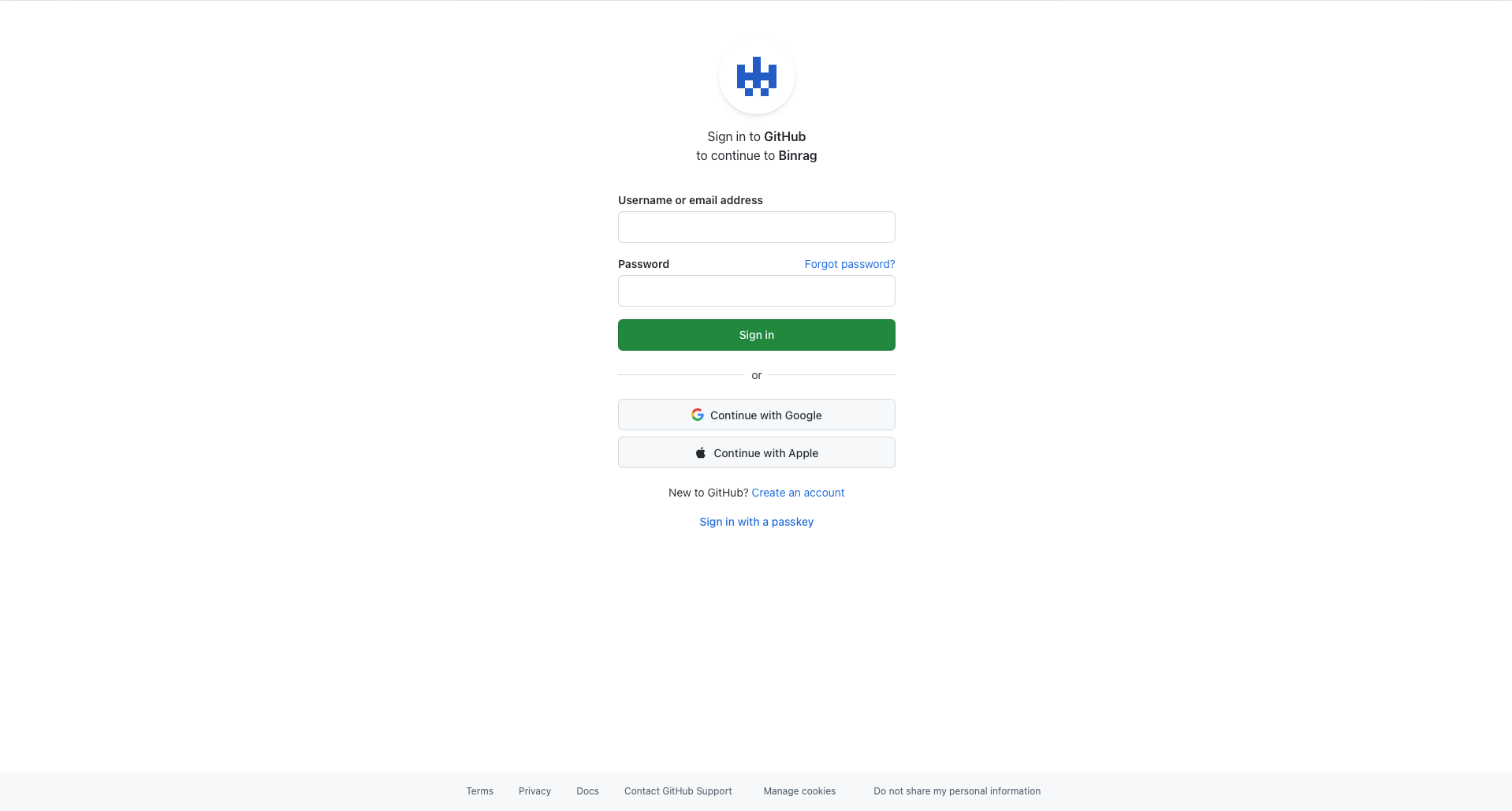 OIDC 登录界面